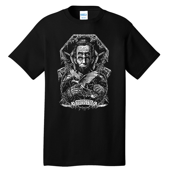 Abraham Lincoln Eye Twisting Portrait Tall T-Shirt