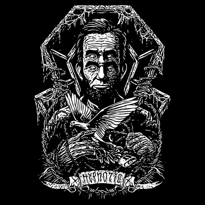 Abraham Lincoln Eye Twisting Portrait 16 in Basic Backpack