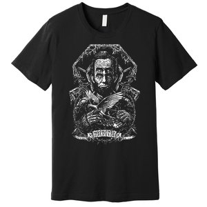 Abraham Lincoln Eye Twisting Portrait Premium T-Shirt