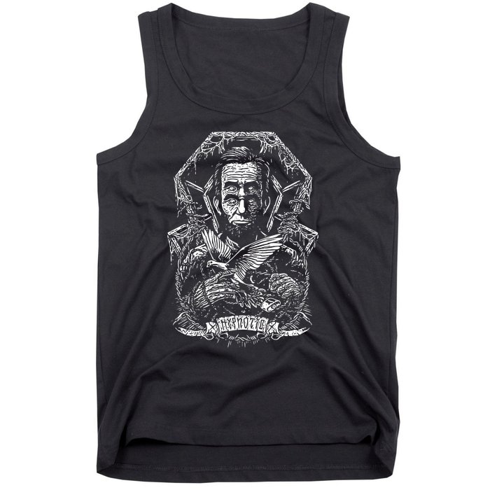 Abraham Lincoln Eye Twisting Portrait Tank Top