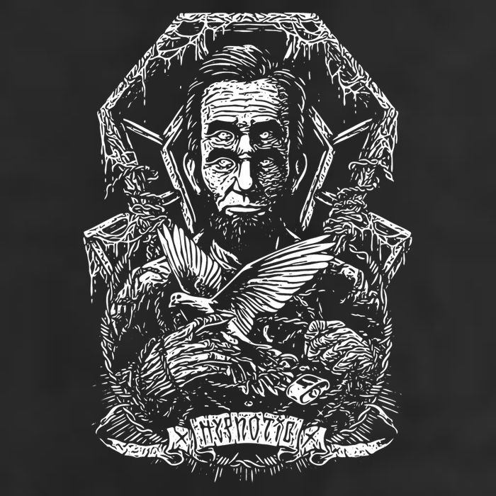 Abraham Lincoln Eye Twisting Portrait Microfiber Hand Towel