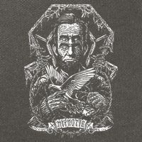 Abraham Lincoln Eye Twisting Portrait Cotton Canvas Backpack
