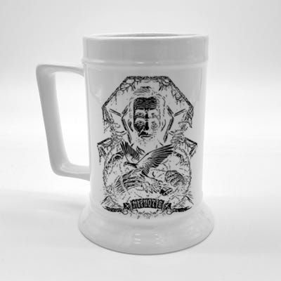 Abraham Lincoln Eye Twisting Portrait Beer Stein