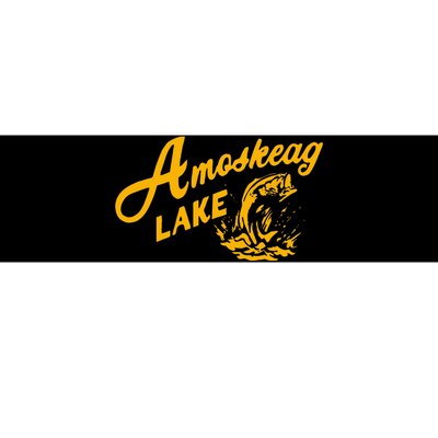 Amoskeag Lake Essential  Fishing Bumper Sticker