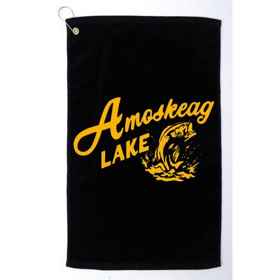 Amoskeag Lake Essential  Fishing Platinum Collection Golf Towel