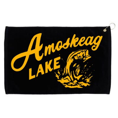 Amoskeag Lake Essential  Fishing Grommeted Golf Towel