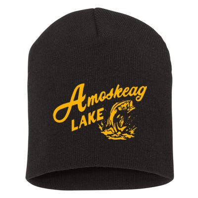 Amoskeag Lake Essential  Fishing Short Acrylic Beanie