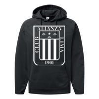 Alianza Lima Escudo Blanco Performance Fleece Hoodie