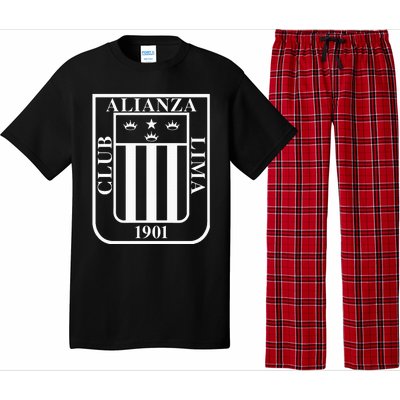 Alianza Lima Escudo Blanco Pajama Set