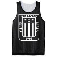 Alianza Lima Escudo Blanco Mesh Reversible Basketball Jersey Tank