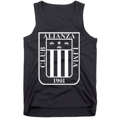 Alianza Lima Escudo Blanco Tank Top