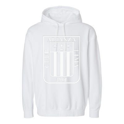 Alianza Lima Escudo Blanco Garment-Dyed Fleece Hoodie