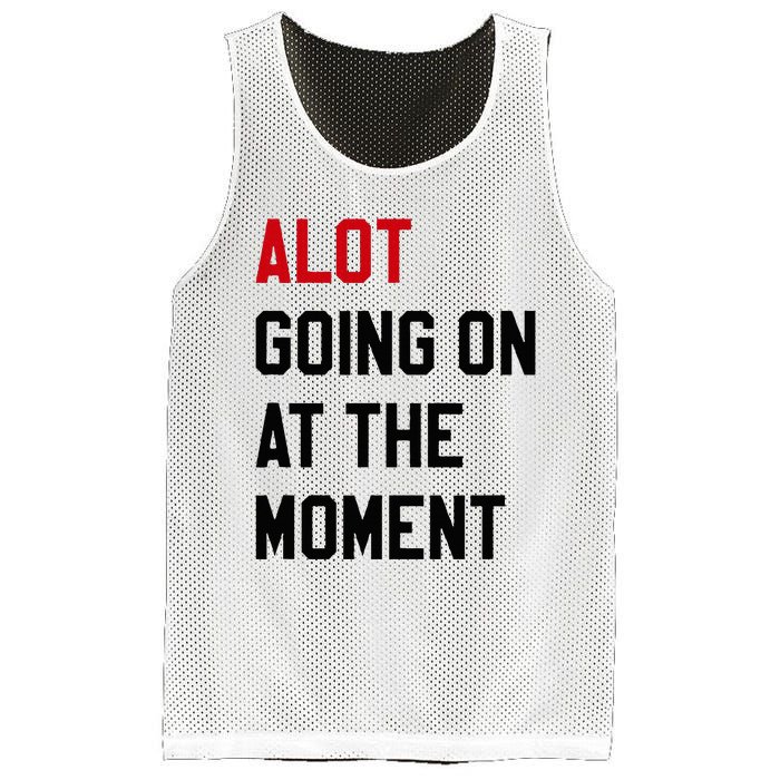 A Lot Expression Mesh Reversible Basketball Jersey Tank