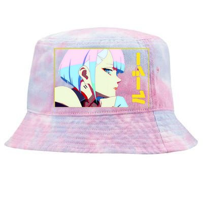 Aesthetic Lucy Eye Anime Streetwear Tie-Dyed Bucket Hat