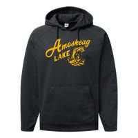 Amoskeag Lake Essential Fishing Performance Fleece Hoodie