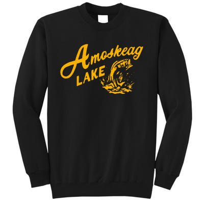 Amoskeag Lake Essential Fishing Tall Sweatshirt