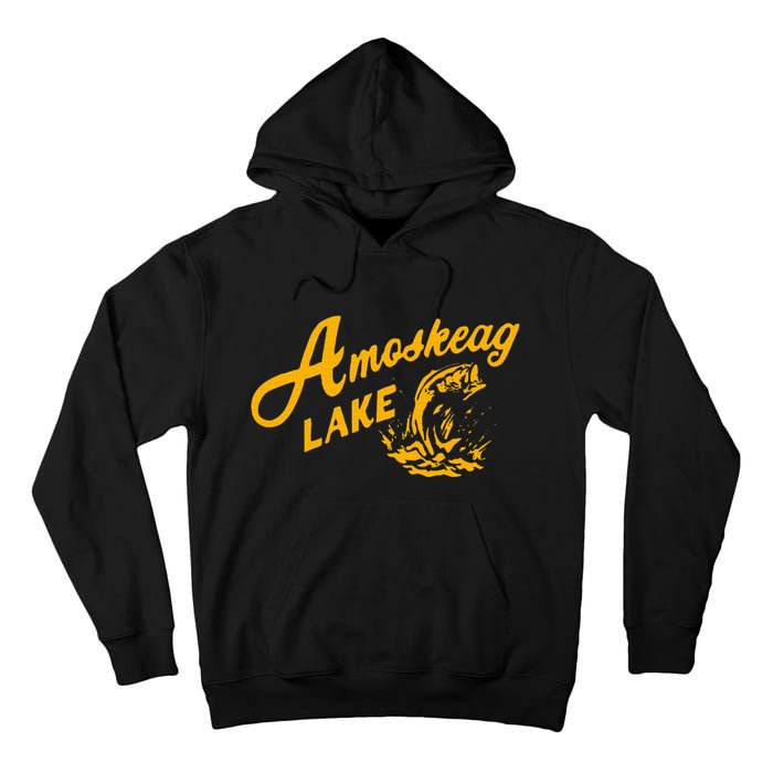 Amoskeag Lake Essential Fishing Tall Hoodie