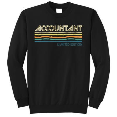 Accountant Limited Edition Auditor Tax Analyst Bookkeeper Sweatshirt