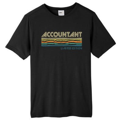 Accountant Limited Edition Auditor Tax Analyst Bookkeeper Tall Fusion ChromaSoft Performance T-Shirt