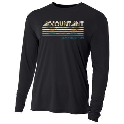 Accountant Limited Edition Auditor Tax Analyst Bookkeeper Cooling Performance Long Sleeve Crew