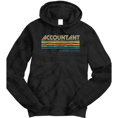 Accountant Limited Edition Auditor Tax Analyst Bookkeeper Tie Dye Hoodie