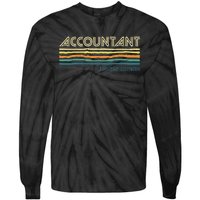 Accountant Limited Edition Auditor Tax Analyst Bookkeeper Tie-Dye Long Sleeve Shirt