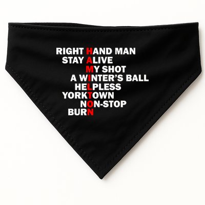 Alexander Hamilton USA-Made Doggie Bandana