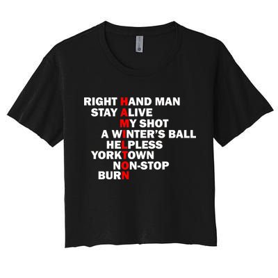 Alexander Hamilton Crop Top