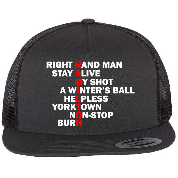 Alexander Hamilton Flatbill Hat