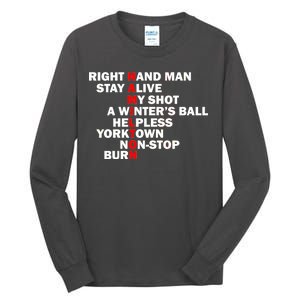 Alexander Hamilton Tall Long Sleeve T-Shirt