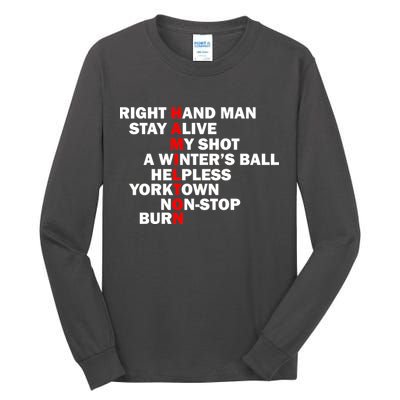 Alexander Hamilton Tall Long Sleeve T-Shirt