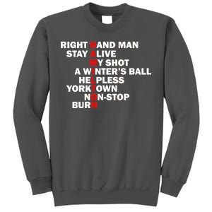 Alexander Hamilton Tall Sweatshirt