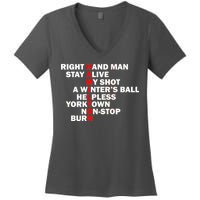 Alexander Hamilton Women's V-Neck T-Shirt