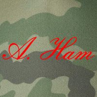 Alexander Hamilton A. Ham Red Script Logo Legacy Tie Dye Trucker Hat