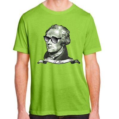 Alexander Hamilton A. Ham Sunglasses USA Adult ChromaSoft Performance T-Shirt