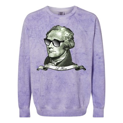 Alexander Hamilton A. Ham Sunglasses USA Colorblast Crewneck Sweatshirt