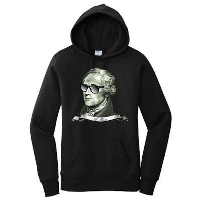 Alexander Hamilton A. Ham Sunglasses USA Women's Pullover Hoodie