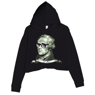 Alexander Hamilton A. Ham Sunglasses USA Crop Fleece Hoodie