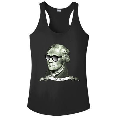 Alexander Hamilton A. Ham Sunglasses USA Ladies PosiCharge Competitor Racerback Tank