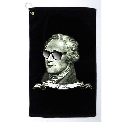 Alexander Hamilton A. Ham Sunglasses USA Platinum Collection Golf Towel