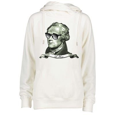 Alexander Hamilton A. Ham Sunglasses USA Womens Funnel Neck Pullover Hood