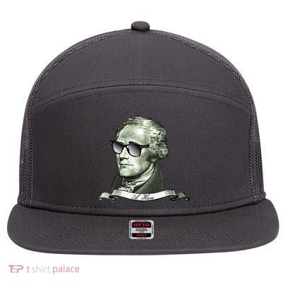 Alexander Hamilton A. Ham Sunglasses USA 7 Panel Mesh Trucker Snapback Hat