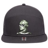 Alexander Hamilton A. Ham Sunglasses USA 7 Panel Mesh Trucker Snapback Hat