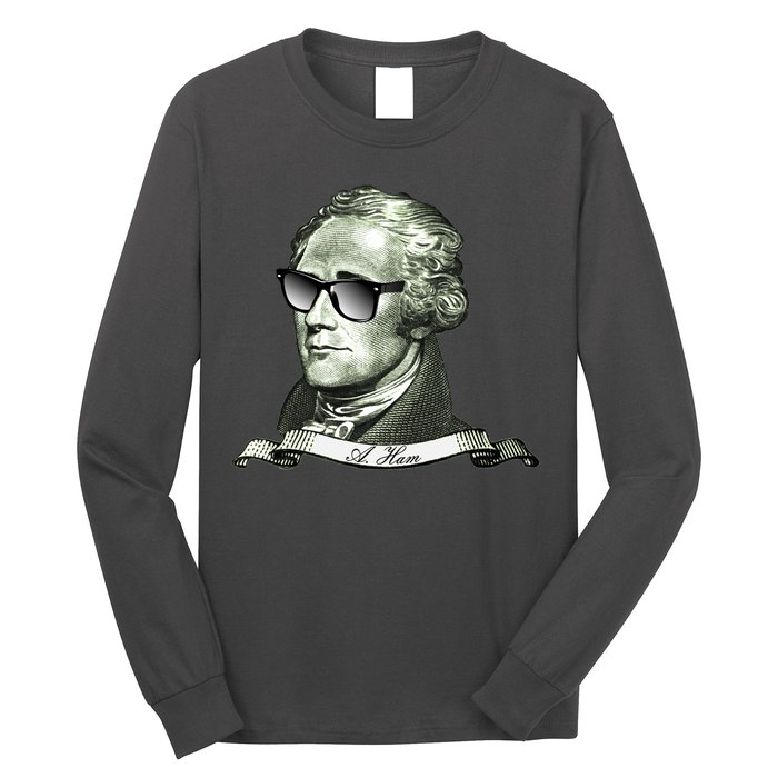 Alexander Hamilton A. Ham Sunglasses USA Long Sleeve Shirt