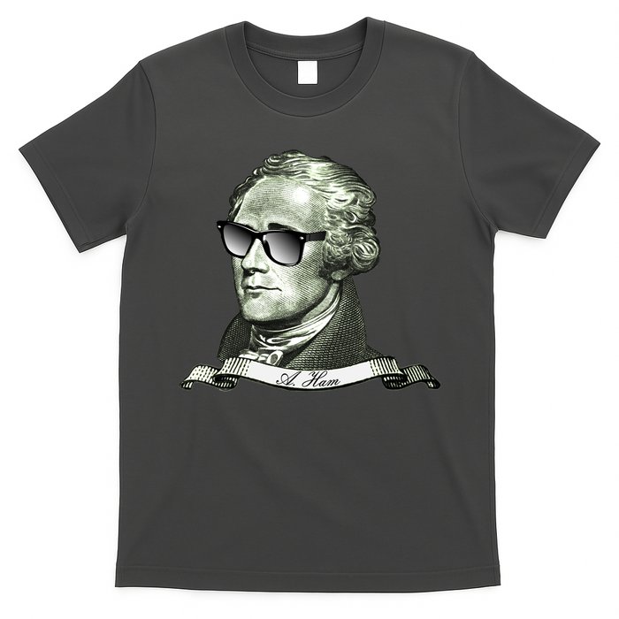 Alexander Hamilton A. Ham Sunglasses USA T-Shirt