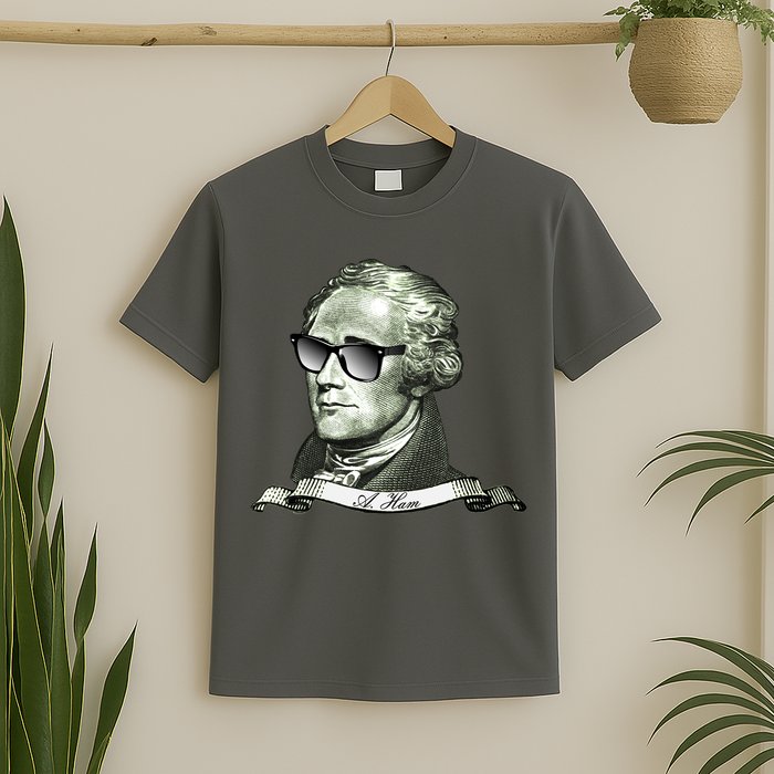 Alexander Hamilton A. Ham Sunglasses USA T-Shirt