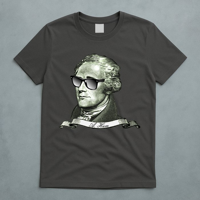 Alexander Hamilton A. Ham Sunglasses USA T-Shirt