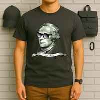 Alexander Hamilton A. Ham Sunglasses USA T-Shirt