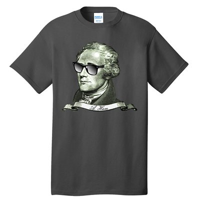 Alexander Hamilton A. Ham Sunglasses USA Tall T-Shirt