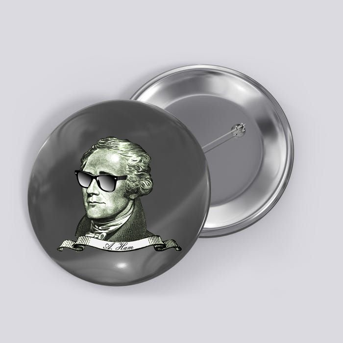 Alexander Hamilton A. Ham Sunglasses USA Button